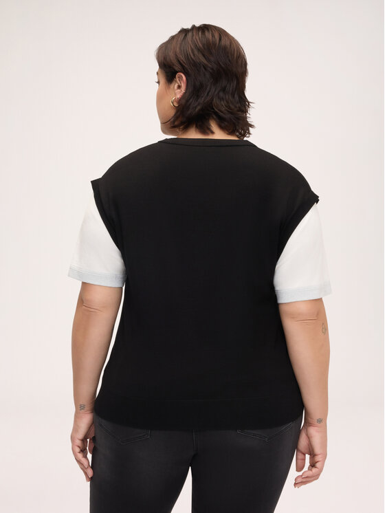 Fiorella Rubino Fiorella Rubino Maglione M395L008678N0Z3 Nero Boxy Fit