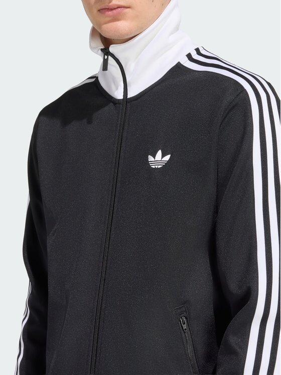 adidas adidas Bluza CLASSIC Czarny Slim Fit