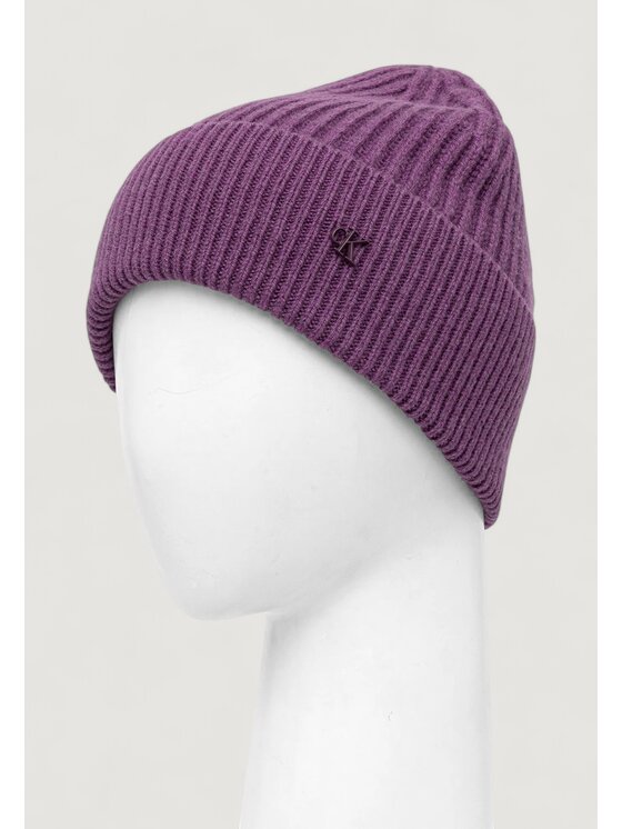 Calvin Klein Calvin Klein Berretto CK METAL WOOL BEANIE Viola