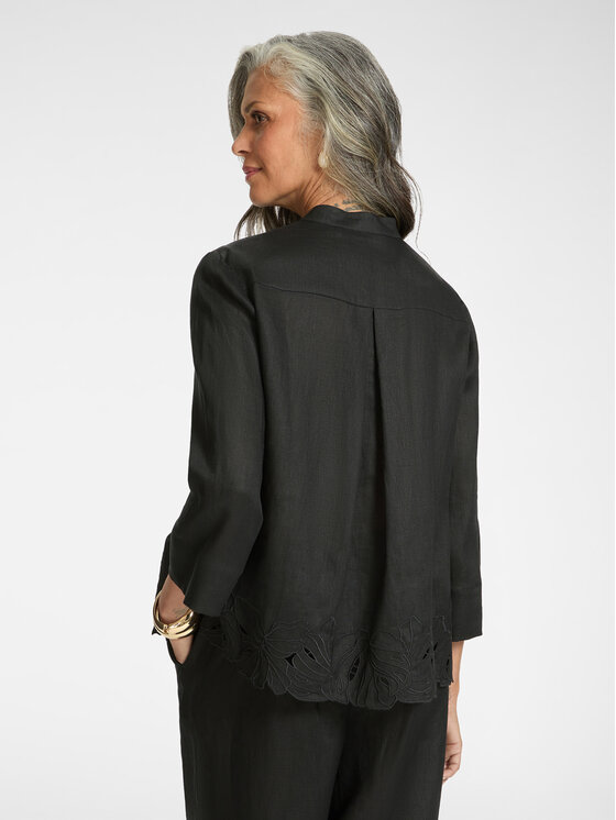 Elena Mirò Elena Mirò Camicia 5009P000302N033 Nero A-Line Fit