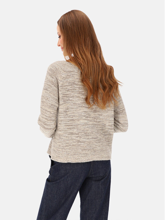 L’AF L’AF Sweter Cario Beżowy Regular Fit