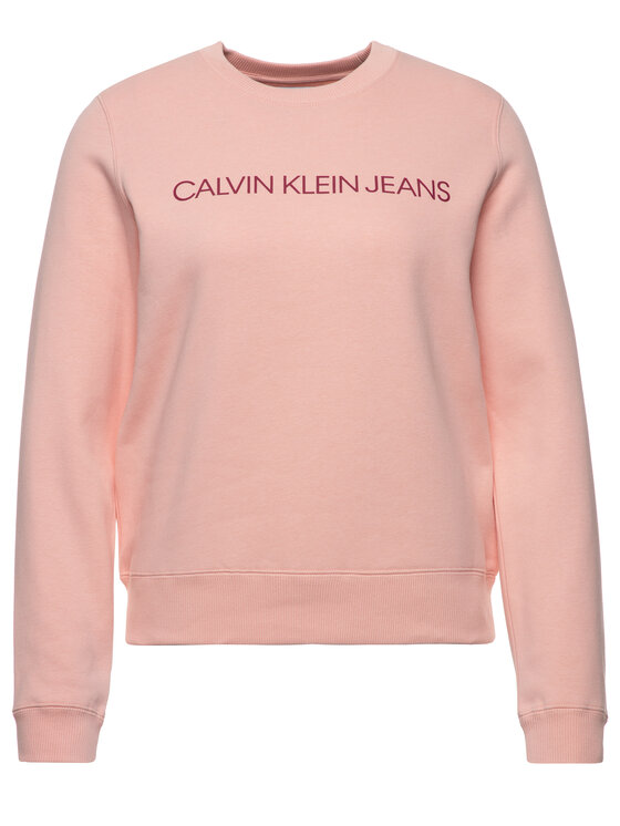 Calvin Klein Jeans Calvin Klein Jeans Džemperis Institutional J20J212583 Rožinė Regular Fit
