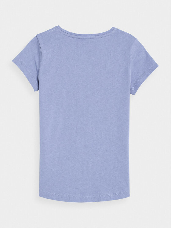 4F 4F T-Shirt 4FJWSS24TTSHF1110-32S Granatowy Regular Fit
