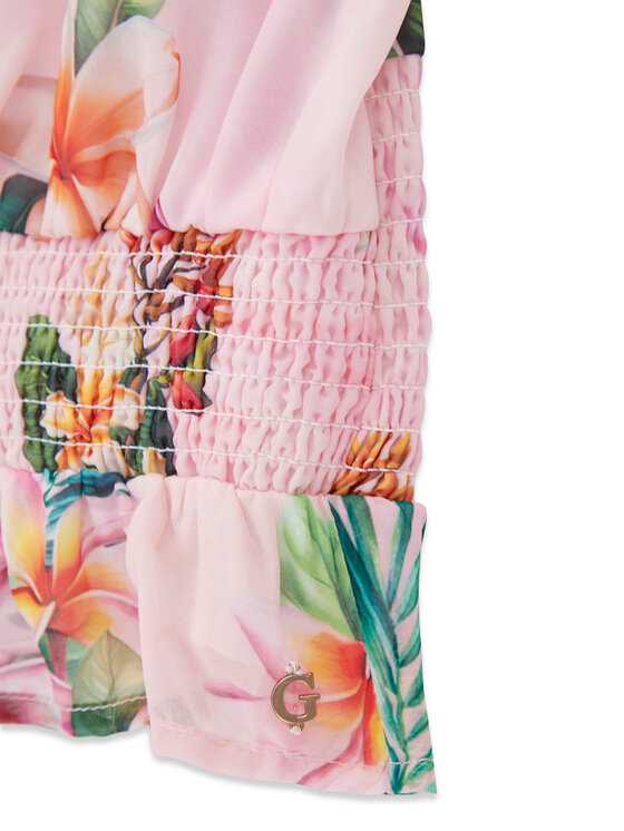 Guess Guess Särkpluus J6GH07 WA2T0 Roosa Regular Fit