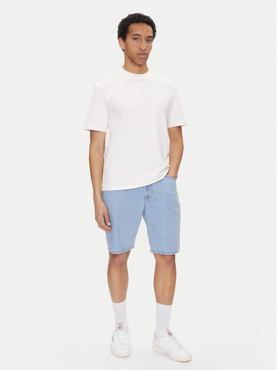 Lee Lee Pantaloni scurți de blugi Asher 112364084 Albastru Loose Fit