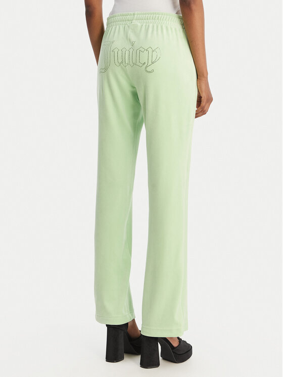 Juicy Couture Juicy Couture Jogginghose Tina JCWBJ126327 Grün Straight Leg