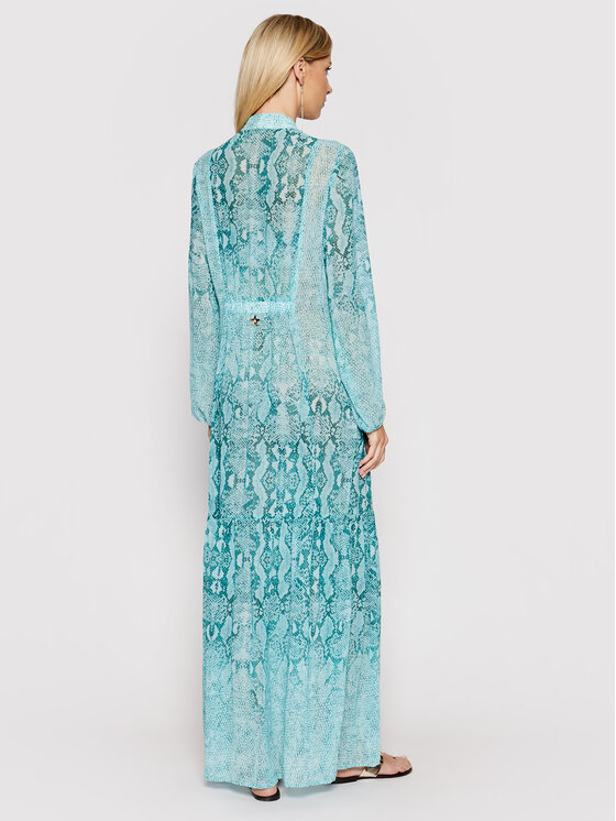 Liu Jo Beachwear Liu Jo Beachwear Φόρεμα παραλίας VA1159 T4863 Πράσινο Relaxed Fit