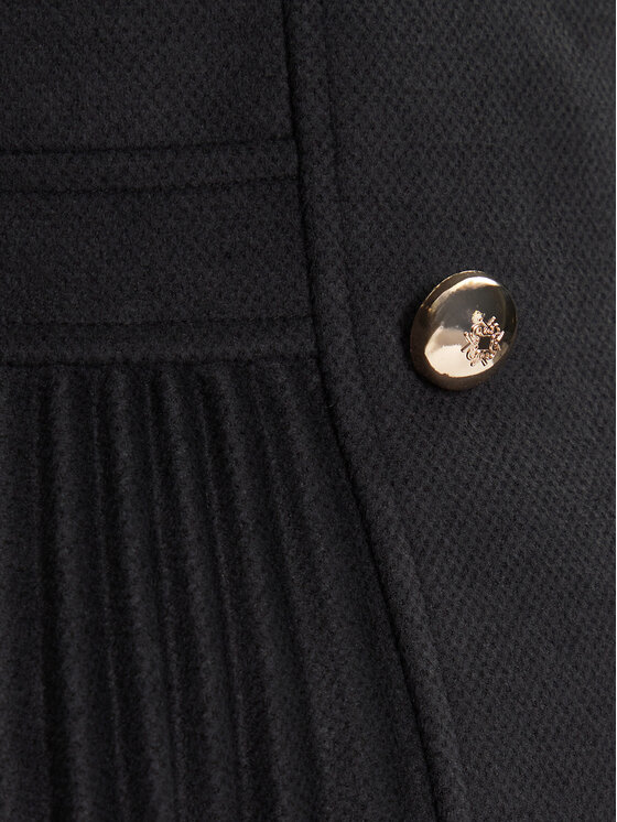 Rinascimento Rinascimento Übergangsmantel CFC0125794003 Schwarz Regular Fit