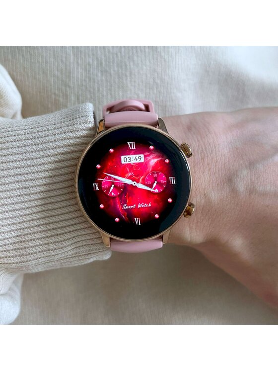 Rubicon Rubicon Smartwatch SMARUB234 Różowe złoto