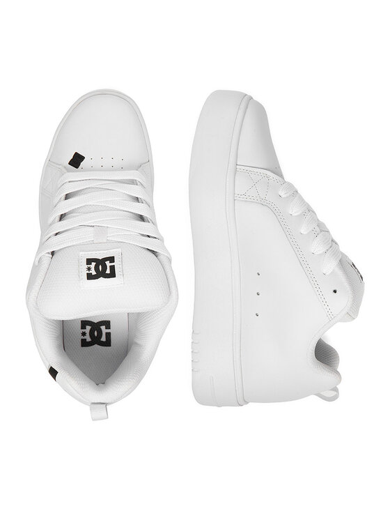 DC Shoes DC Shoes Sneakersy CEO-COURT GRAFFIK PLATFORM DC02422101 Bílá