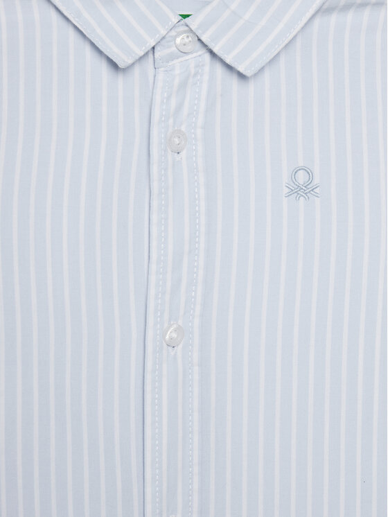 United Colors Of Benetton United Colors Of Benetton Πουκάμισο 54AZGQ00J Γαλάζιο Regular Fit