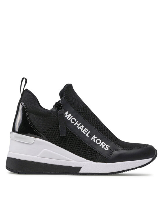 MICHAEL Michael Kors MICHAEL Michael Kors Laisvalaikio batai Willis Wedge Trainer 43S2WIFS1D Juoda