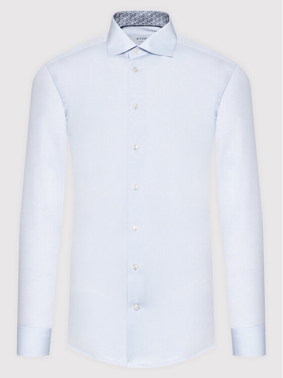 Eton Eton Košeľa 100002420 Modrá Contemporary Fit