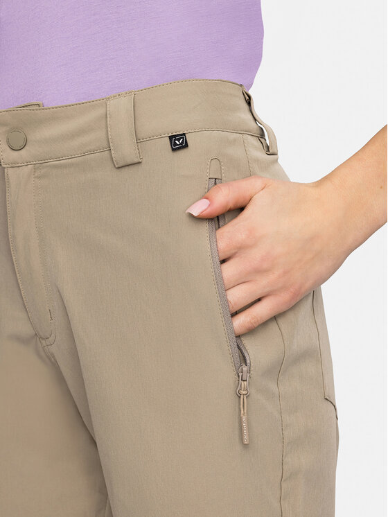 Viking Viking Szorty Sumatra Lady Beżowy Regular Fit