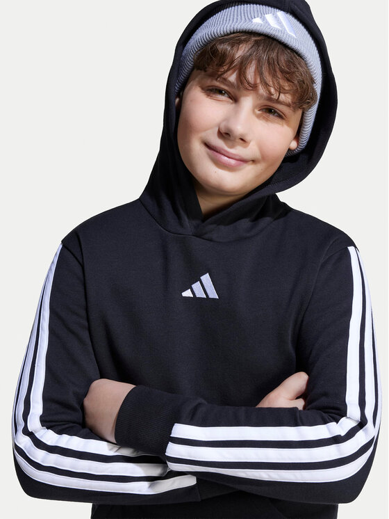 adidas adidas Majica dugih rukava Essentials JN2416 Crna Regular Fit