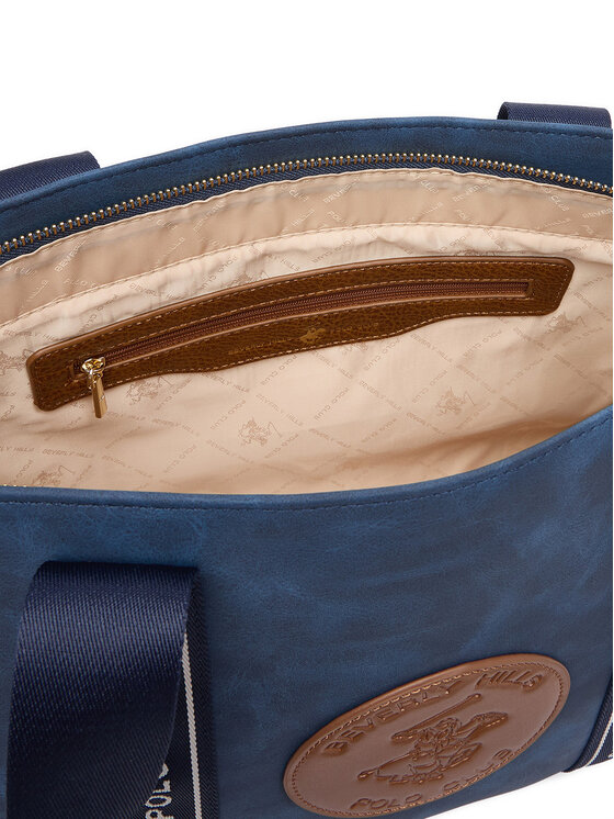 Beverly Hills Polo Club Beverly Hills Polo Club Дамска чанта CWBEO-BHPC-L-007-10 Тъмносин