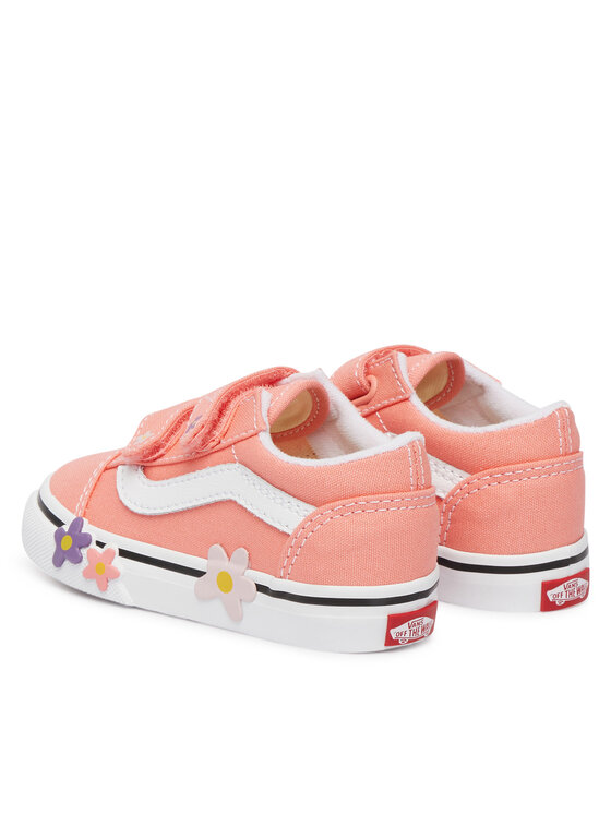 Vans Vans Гуменки Old Skool V Flower VN000Z5XGSB1 Коралов