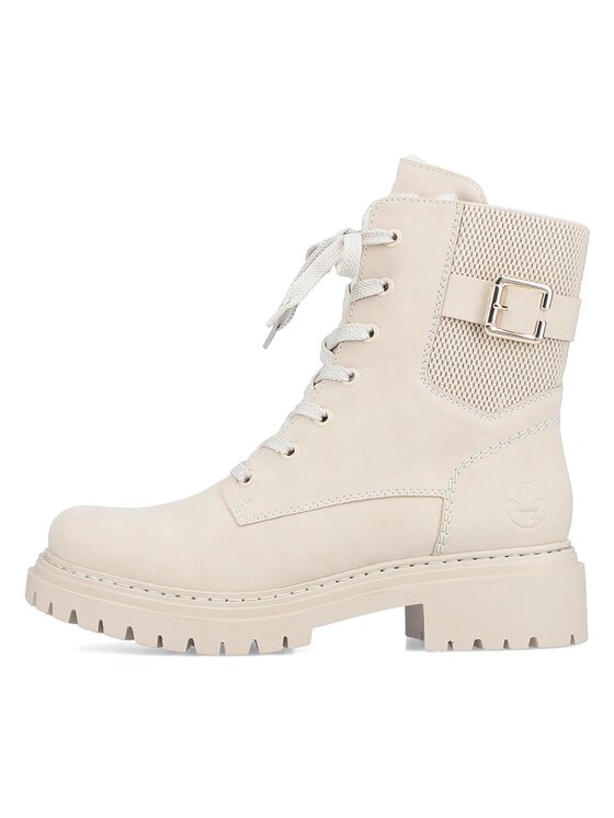 Rieker Rieker Schnürschuhe 72631-62 Beige
