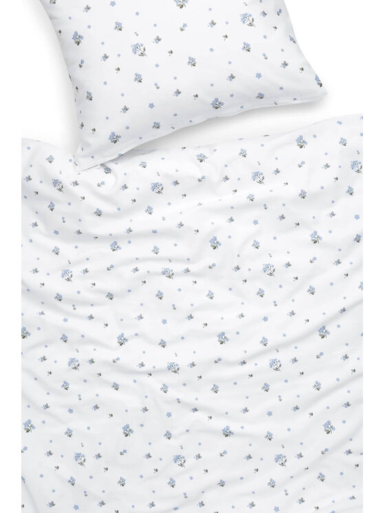 White pocket White pocket Komplet pościeli we wzory Biały