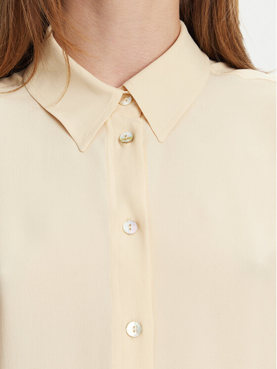 Marella Marella Camicia Ouvert 2513111154 Giallo Regular Fit