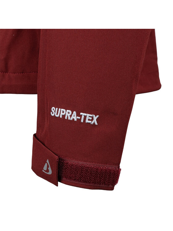 Bergson Bergson Kurtka outdoor STORMVAULT STX Bordowy Regular Fit