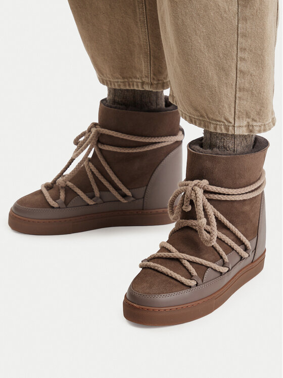 Inuikii Inuikii Śniegowce Classic Wedge 1001.004.0042 Brązowy