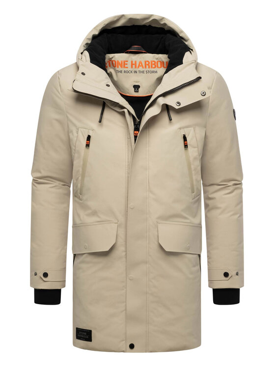 Stone Harbour Stone Harbour Kurtka zimowa Kitraan Beżowy Regular Fit