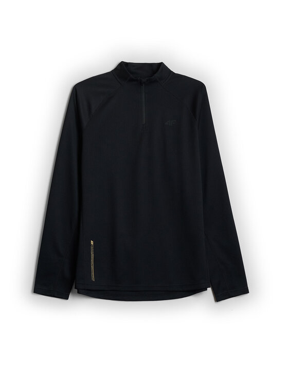 4F 4F Koszulka techniczna GOLDEN WARRIOR Czarny Regular Fit