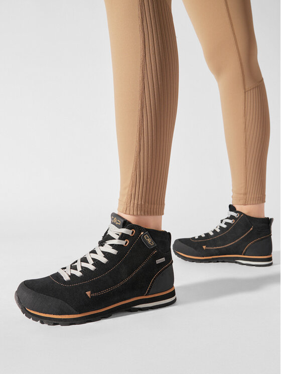 CMP CMP Pārgājienu apavi Elettra Mid Wmn Hiking Shoes Wp 38Q4596 Melns