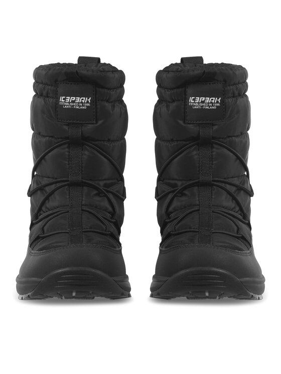 Icepeak Icepeak Μπότες Χιονιού Icepeak Albi Jr 72265 Μαύρο