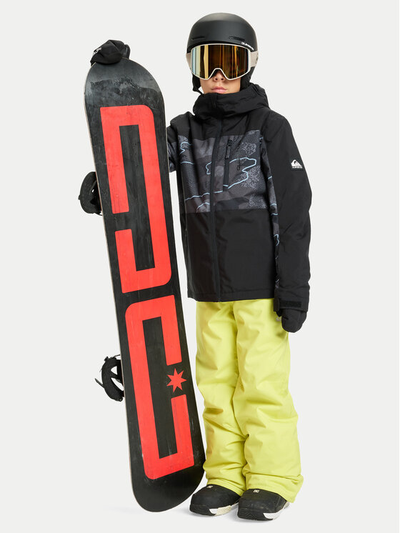 Quiksilver Quiksilver Kurtka snowboardowa Side Hit EQBTJ03220 Czarny Regular Fit