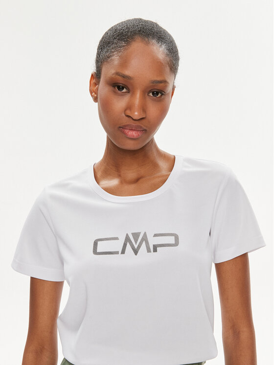 CMP CMP Technisches T-Shirt 39T5676P Weiß Regular Fit