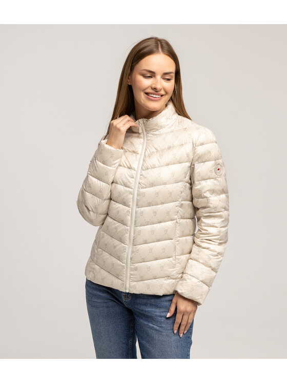 Lee Cooper Lee Cooper Kurtka puchowa ALIA 9010 Beżowy Regular Fit