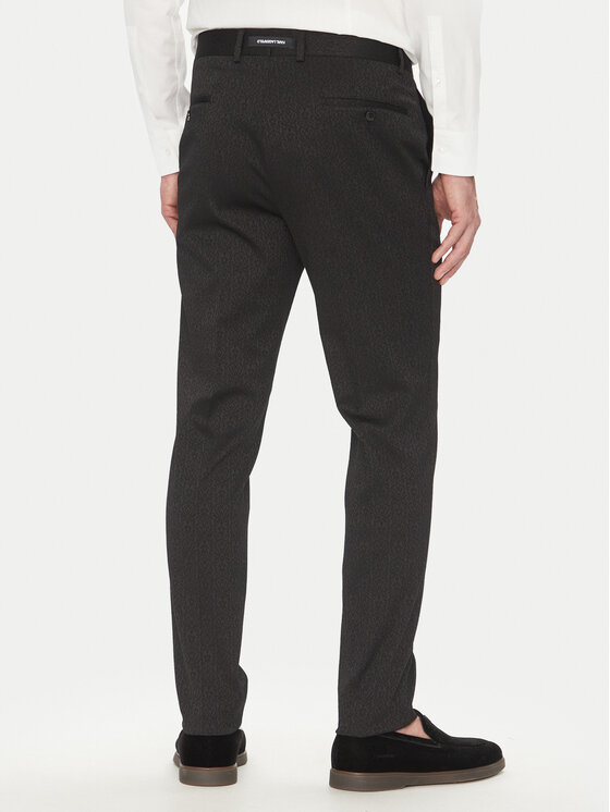 KARL LAGERFELD KARL LAGERFELD Chino 255002 552042 Crna Slim Fit