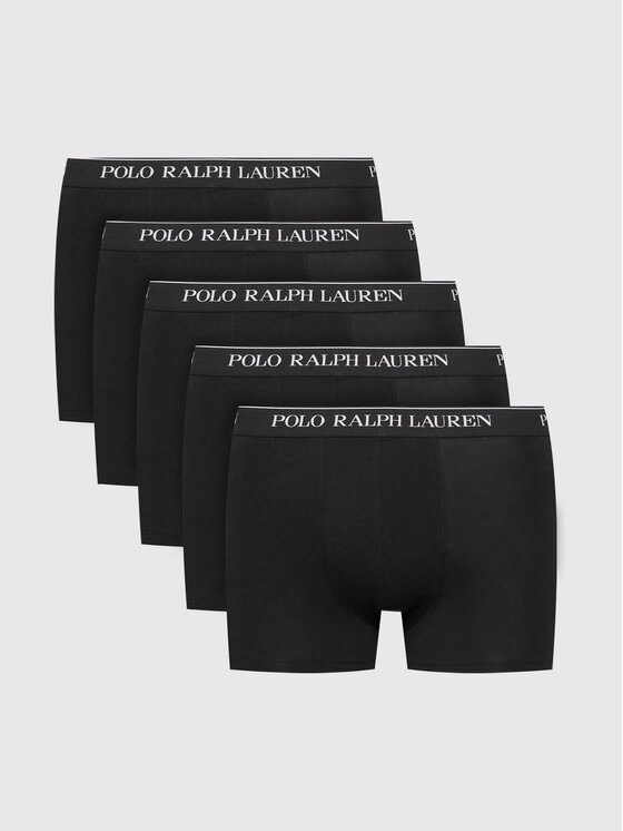 Polo Ralph Lauren Set 5 perechi boxeri 714864292001 Negru