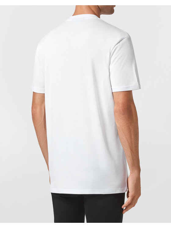 PHILIPP PLEIN PHILIPP PLEIN T-shirt 1777 Bianco Regular Fit
