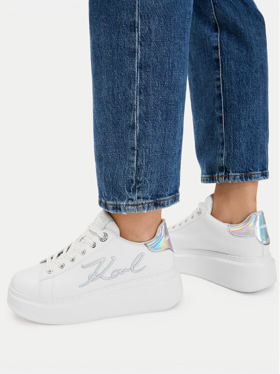KARL LAGERFELD KARL LAGERFELD Sneakersy KL63510A Biały