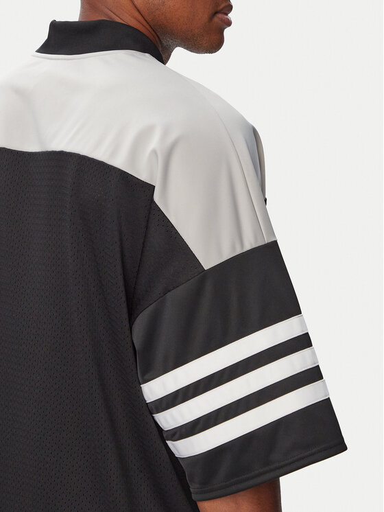 adidas adidas T-Shirt Adicolor oversize Football Jersey KS7546 Μαύρο Oversize