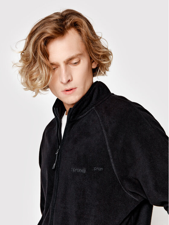 Sprandi Sprandi Fleece SP22-POLM502 Μαύρο Regular Fit