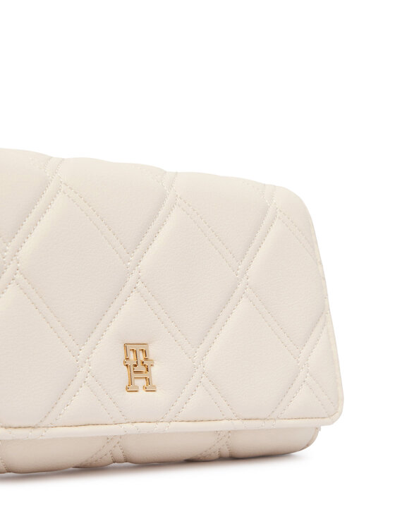 Tommy Hilfiger Tommy Hilfiger Rankinė Th Feminine Wallet On Chain AW0AW18795 Kreminė