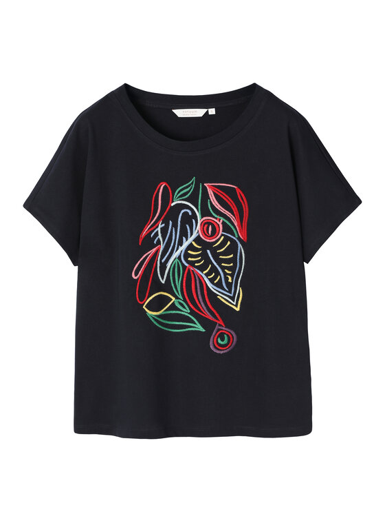 TATUUM TATUUM Tričko NILS 4 Tmavomodrá Classic Fit