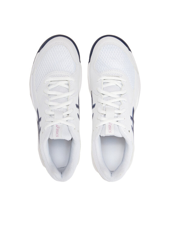 Asics Asics Boty na tenis Gel-Dedicate 8 Clay 1042A255 Bílá