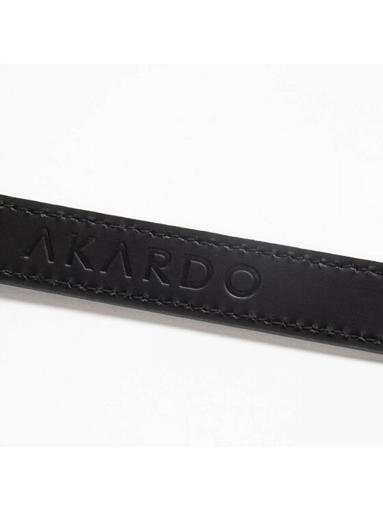 AKARDO AKARDO Dámsky opasok PASEK AKARDO Čierna