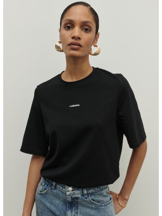 La Mania La Mania Blúzka LOLA 3 Čierna Classic Fit