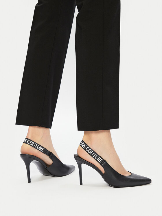 Versace Jeans Couture Versace Jeans Couture Pantofi cu toc subțire 78VA3S52 Negru