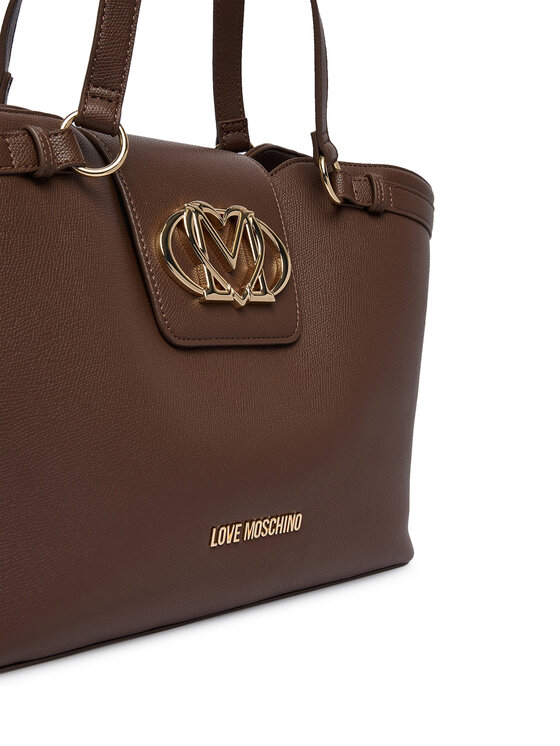 LOVE MOSCHINO LOVE MOSCHINO Torebka JC4206PP0PKB0313 Brązowy ciemny