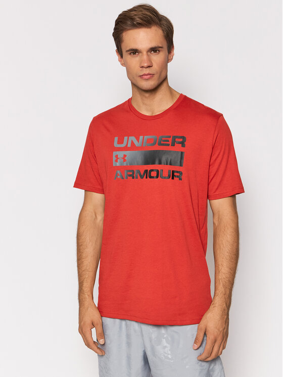 Under Armour Under Armour T-Shirt Ua Team Issue Wordmark 1329582 Czerwony Loose Fit