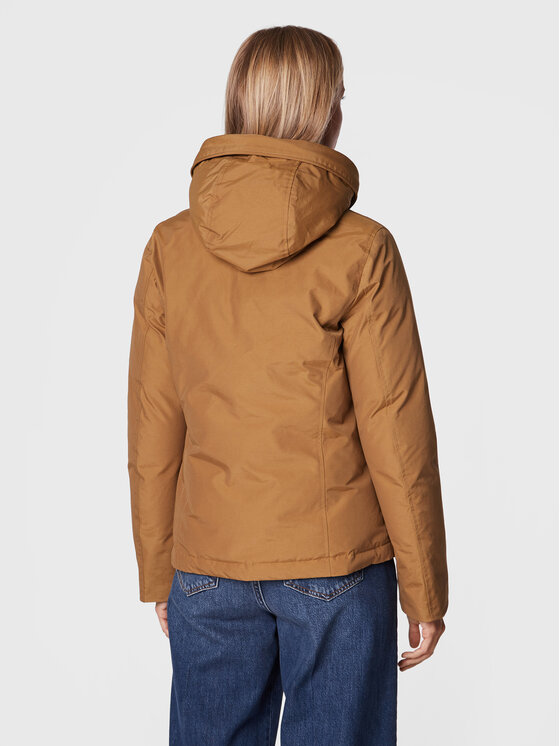 Woolrich Woolrich Puhovka Arctic Raccoon CFWWOU0548FRUT0001 Rjava Regular Fit