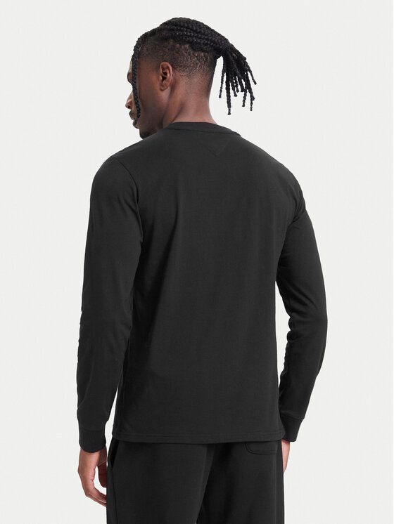 Tommy Jeans Tommy Jeans Longsleeve DM0DM23546 Μαύρο Slim Fit
