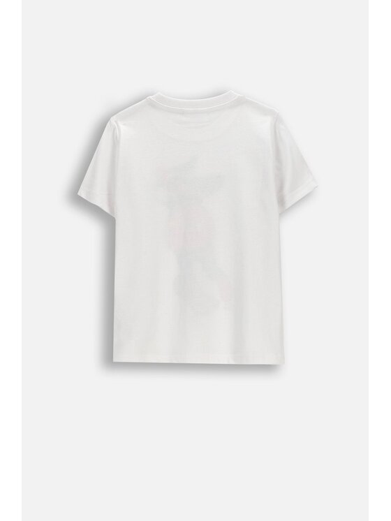Coccodrillo Coccodrillo T-Shirt WC6143233VBA-001 Biały Regular Fit